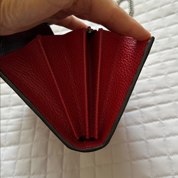 Gucci Dionysus Red leather Wallet on chain /WOC - Picture 8 of 12